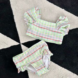 Cat & Jack Plaid Swimsuit